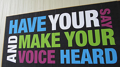 Speak up, make your voice heard by HowardLake voice photo